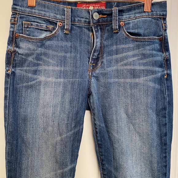 Lucky brand jeans size 4/27 long - Picture 2 of 11